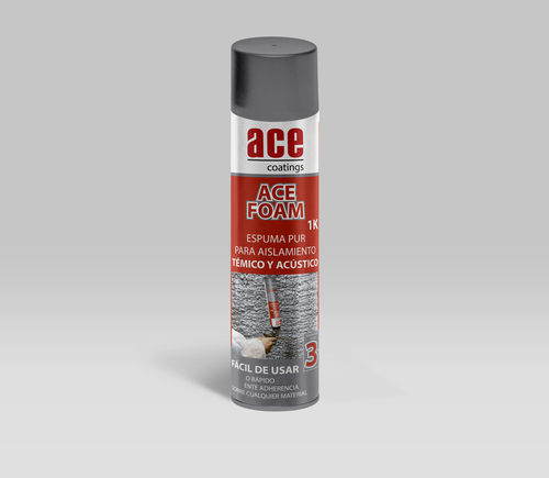 聚氨酯发泡隔离材料 - ACE FOAM 1K - Ace - 热量 / 隔热隔音 / 隔音