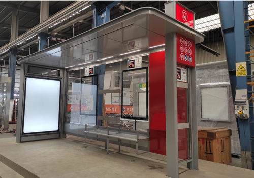 带凳子公交站台遮阳棚 - VALENCIA - Primur
