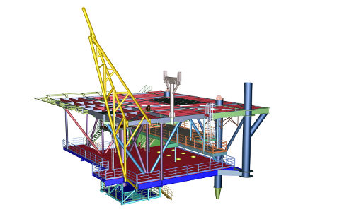 CAD软件 - OFFSHORE - BOCAD SERVICE INTERNATIONAL - 计算 / 用于钢结构 / 3D