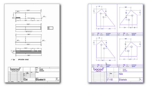 画图软件 - BOCAD SERVICE INTERNATIONAL - DAO / 建筑 / 用于钢结构