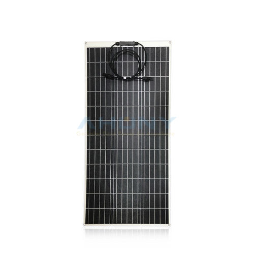单晶光伏面板 - EGO S110W PRO - SHENZHEN AHONY POWER CO.,LTD - 柔性 / 黑色 / 垂直安装