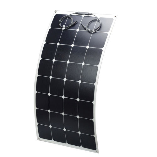平面光伏面板 - EGO S100W - SHENZHEN AHONY POWER CO.,LTD - 柔性 / 黑色 / 垂直安装