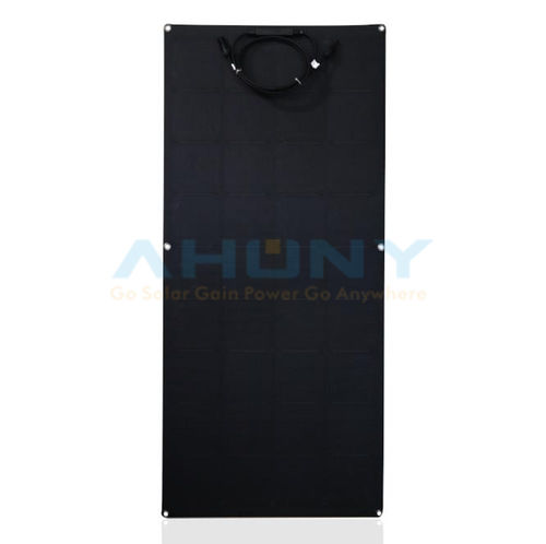 平面光伏面板 - EGO P110W - SHENZHEN AHONY POWER CO.,LTD - 柔性 / 黑色 / 垂直安装