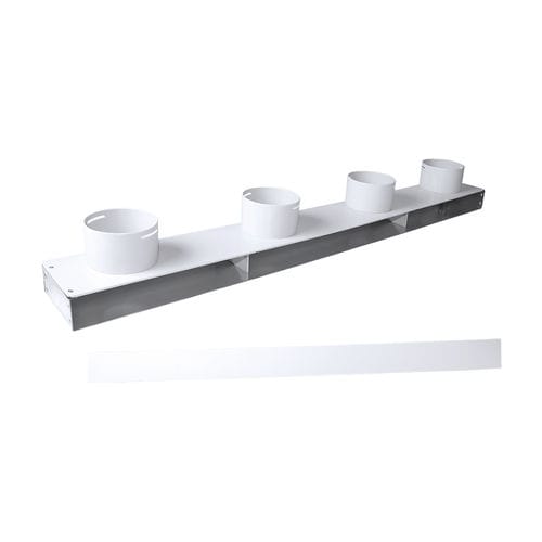壁挂空气扩散器 - FITT AGIX® Adapter - FITT Spa - 线性 / 电镀钢 / PVC