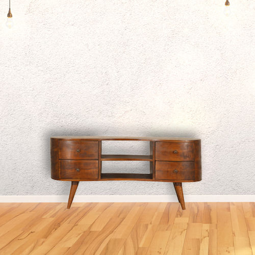 经典多媒体设备用家具 / 北欧风 - WAVE  - Artisan Furniture - 带抽屉 / 住宅应用 / 实木