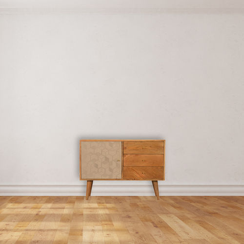 北欧风格餐边柜 - ACADIA - Artisan Furniture - 实木 / 手绘木材 / 搁板