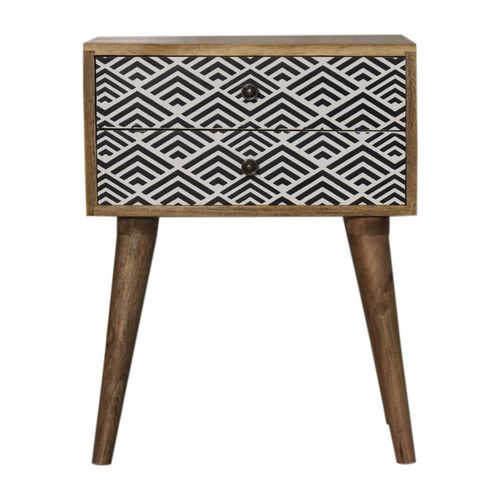 北欧风床头柜 - MONOCHROME  - Artisan Furniture - 实木 / 实木桌脚 / 长方形