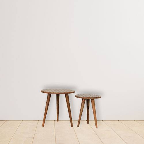 北欧风格套桌 - PRIMA  - Artisan Furniture - 实木 / 实木桌脚 / 圆形