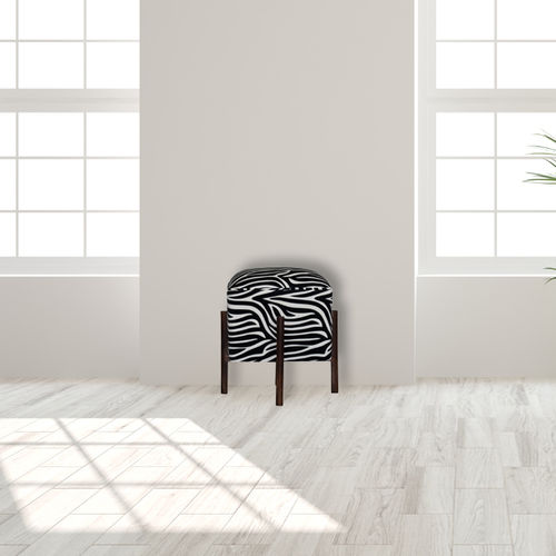 丝绒坐墩 - ZEBRA  - Artisan Furniture - 现代风格 / 方形 / 手工