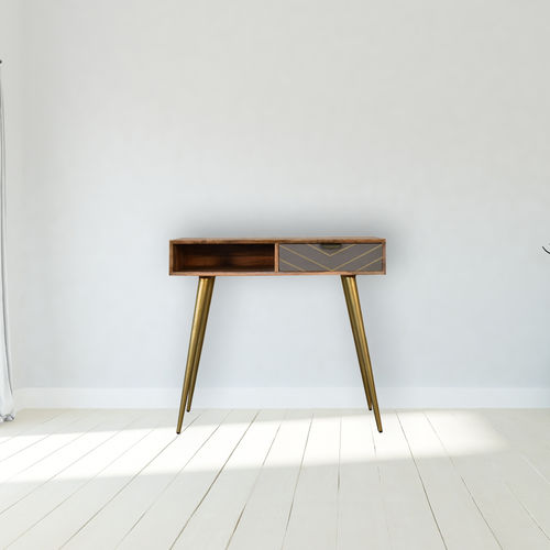 北欧风格秘书桌 - SLEEK - Artisan Furniture - 实木 / 黄铜 / 带收纳