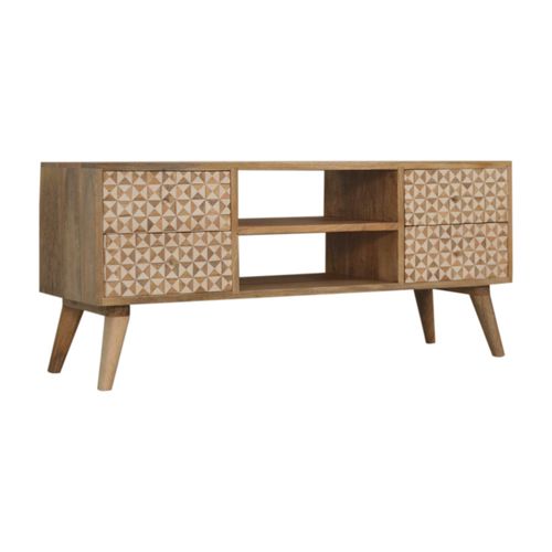 北欧风格电视柜 - SARINA  - Artisan Furniture - 带抽屉 / 带搁板 / 实木