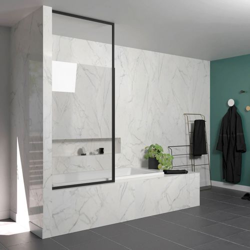 固定式浴缸隔断 - MILAN - BATH BAZAAR - Securit®玻璃 / 装裱