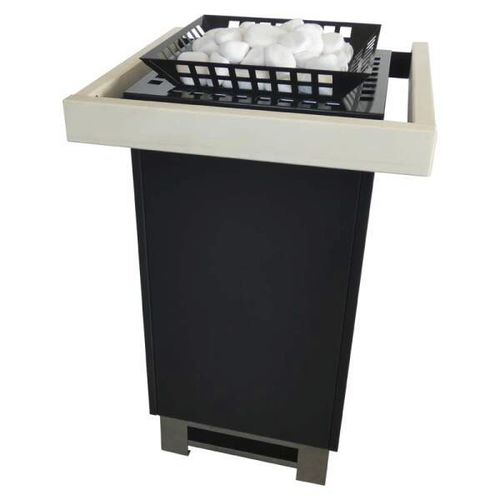 电动桑拿加热器 - Kubo-therm - Fire Ice Systemtec Georg Zelger e.K. - 10 kW...20 kW / 5 kW...10 kW / 落地式