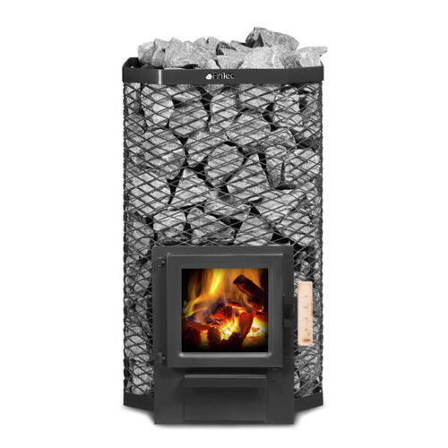 燃木桑拿加热器 - FinTec Arthur  - Fire Ice Systemtec Georg Zelger e.K. - 9 kW / 落地式 / 金属