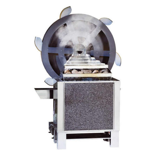 10 kW...20 kW桑拿加热器 - with eos 34.gm - Fire Ice Systemtec Georg Zelger e.K. - 20 kW...50 kW / 落地式 / 不锈钢
