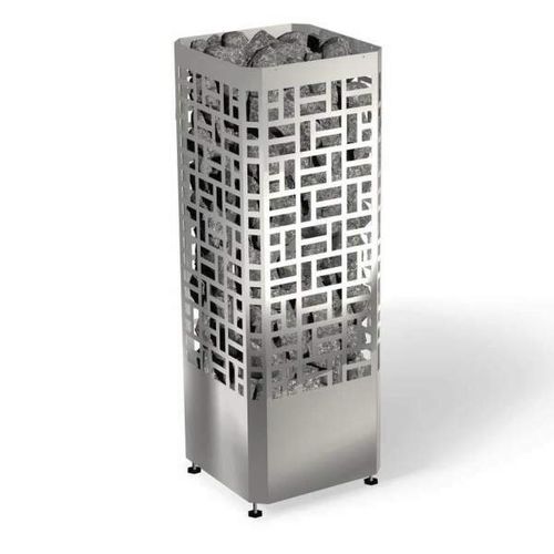 电动桑拿加热器 - eos Edge - Fire Ice Systemtec Georg Zelger e.K. - 5 kW...10 kW / 落地式 / 不锈钢
