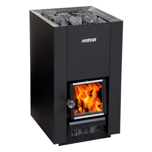 木材桑拿加热器 - Harvia Linear 16 - Fire Ice Systemtec Georg Zelger e.K. - 10 kW...20 kW / 落地式 / 金属