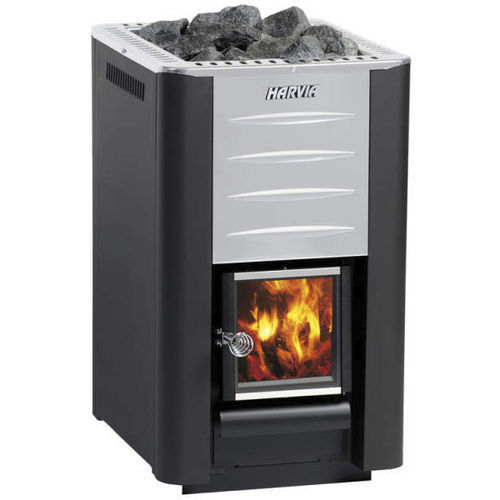 木材桑拿加热器 - Harvia 20 Pro  - Fire Ice Systemtec Georg Zelger e.K. - 落地式 / 不锈钢 / 现代风格