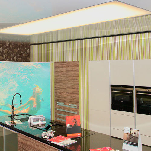 布料玻璃采光顶 - Nevitec Stretch Ceiling