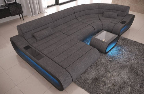 转角沙发 - CONCEPT U - Sofa dreams - 现代风格 / 布料 / 带收纳