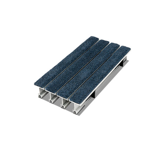 商用入口地垫 - PEDIGRID® - CS Construction Specialties - 铝制 / 黄铜 / 控尘
