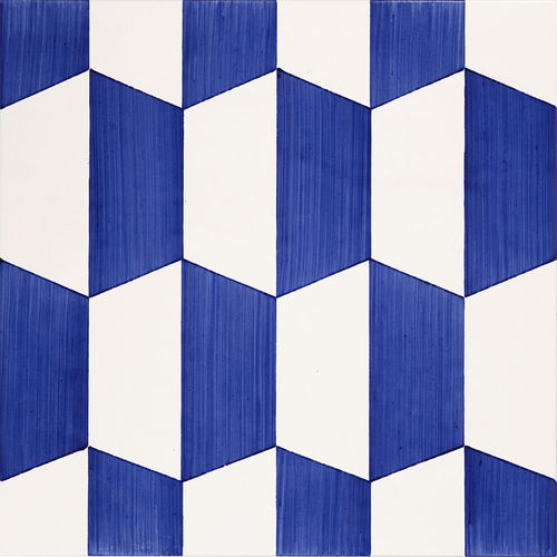 陶瓷砖 - Bicolor Hexagon - mavi ceramica - 珐琅 / 半亮光型 / 上漆