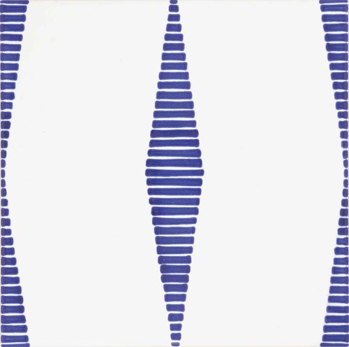 陶瓷砖 - Blue Type 17 - mavi ceramica - 珐琅 / 室内 / 户外