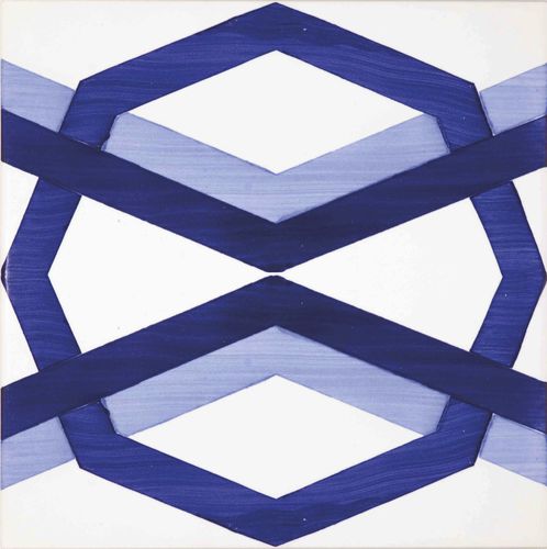 陶瓷砖 - Blue Type 18 - mavi ceramica - 珐琅 / 室内 / 户外