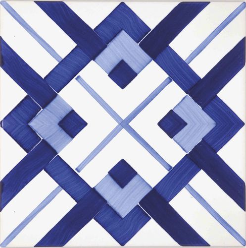 陶瓷砖 - Blue Type 20 - mavi ceramica - 珐琅 / 室内 / 户外