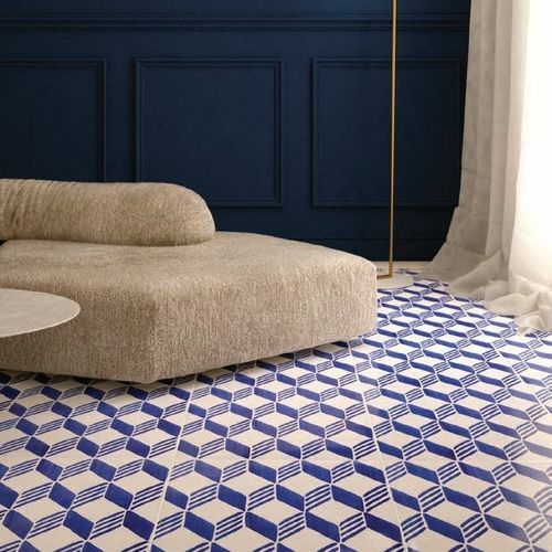 陶瓷砖 - Checkered - mavi ceramica - 半亮光型 / 上漆 / 室内