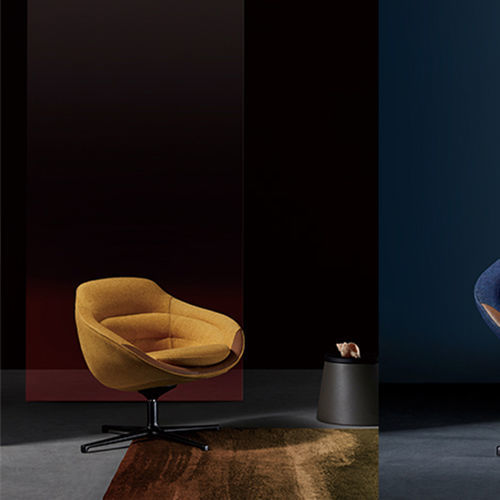 现代风格扶手椅 - D series-D3 - Zhejiang Sunon Furniture Manufacture Co., Ltd. - 布料 / 钢 / 垫式