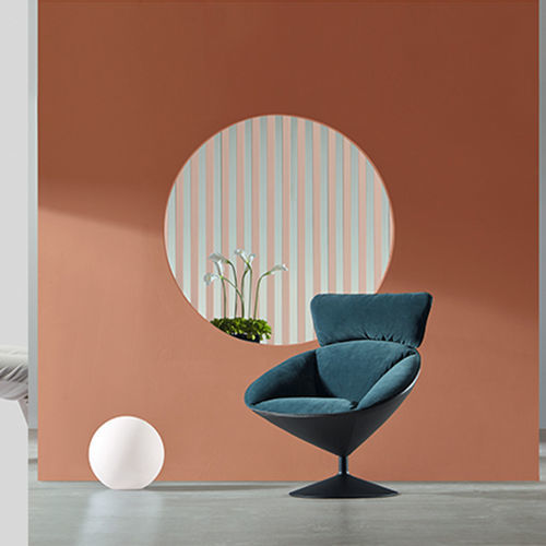 现代风格扶手椅 - UY - Zhejiang Sunon Furniture Manufacture Co., Ltd. - 丝绒 / 带头枕 / 灰色