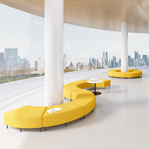 组合沙发 - F6 Ⅲ - Zhejiang Sunon Furniture Manufacture Co., Ltd. - 现代风格 / 布料 / 灰色
