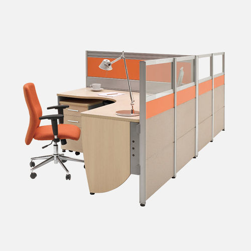 开放式办公桌 - PN600  - Zhejiang Sunon Furniture Manufacture Co., Ltd. - 落地 / 4人 / 现代风格
