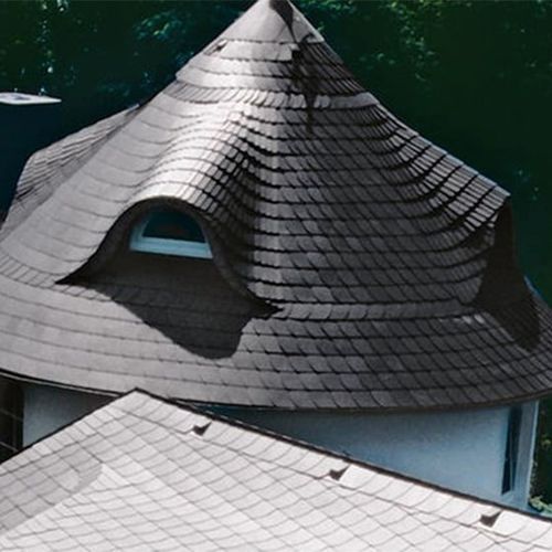 平面式屋面板 - GERMAN PATTERN - Cedral - 纤维水泥 / 仿板岩 / 阻燃