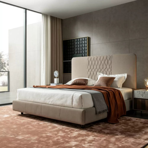 双人床 - L12 - Zhongshan Four Seas Furniture MFG. Ltd. - 现代风格 / 布艺 / 带床头板