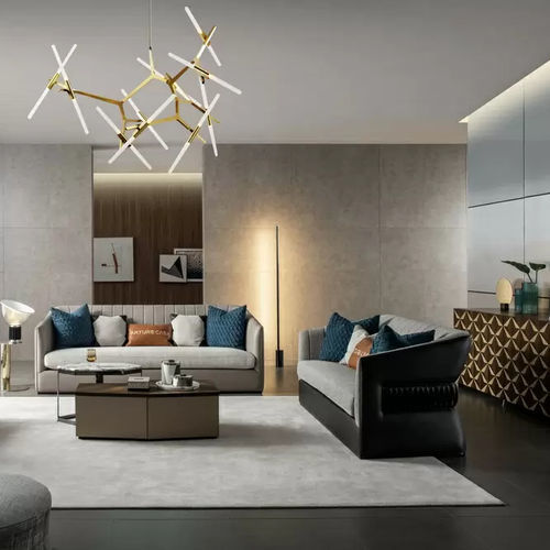 现代风格沙发 -  L12 - Zhongshan Four Seas Furniture MFG. Ltd. - 布料 / 皮质 / 带扶手