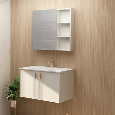现代风格卫浴柜 - HFL0603-8156NC - Huida Sanitary Ware Co., Ltd. - 家用 / 木质 / 铝制