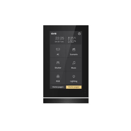 智能家居设备控制键盘 - SMART TOUCH V50 - Guangzhou Video-Star Intelligent Corp., Ltd - 用于灯具 / 壁挂 / 触摸屏