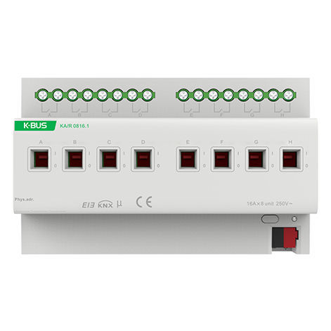 KNX开关驱动器 - KA/R 0416.2 - Guangzhou Video-Star Intelligent Corp., Ltd - DIN导轨 / 家用 / 商用