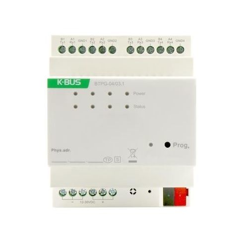 行人桥接口模块 - Guangzhou Video-Star Intelligent Corp., Ltd - DIN导轨 / KNX / RS232