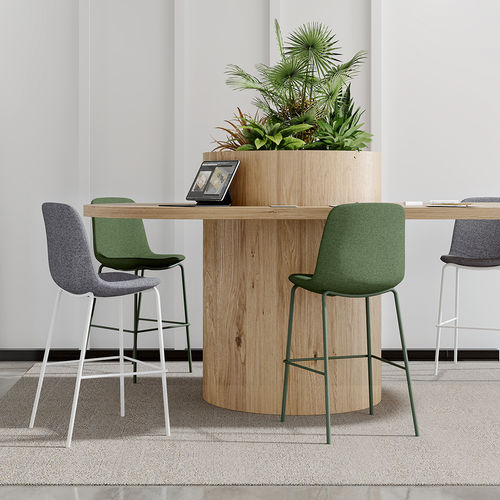 现代风格吧椅 - Lola 2.0 - Foshan Orcco Furniture Co., Ltd. - 室内 / 布料 / 钢座桌脚
