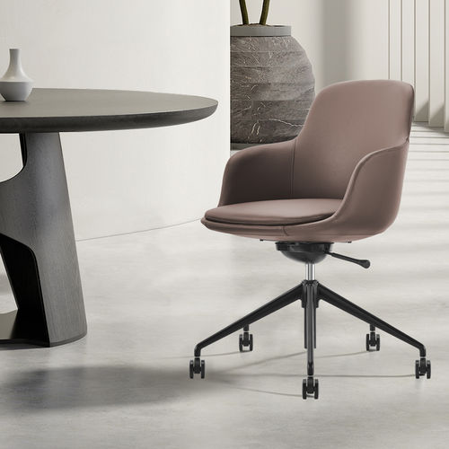 现代会议椅 - Lola 46C-07 - Foshan Orcco Furniture Co., Ltd. - 室内 / 皮质 / 布料
