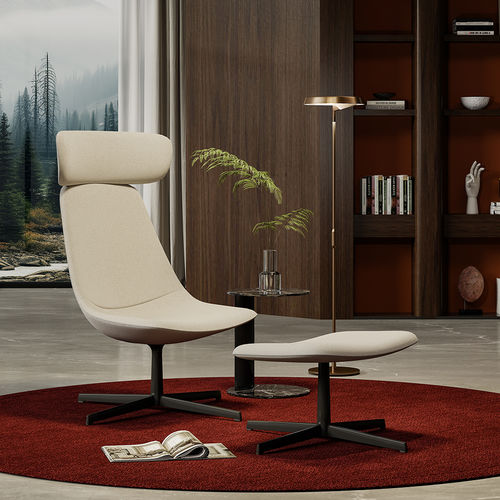 有机设计扶手椅 - Lola 70A - Foshan Orcco Furniture Co., Ltd. - 布料 / 泡沫 / 铝制