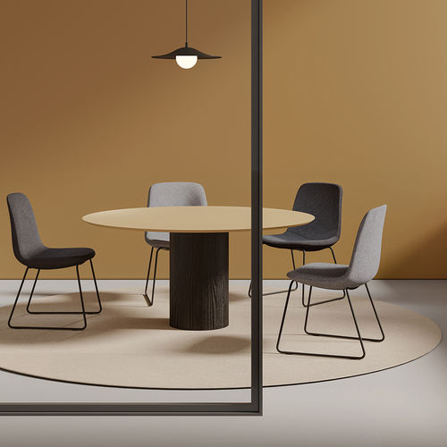 原创设计餐厅椅 - Lola 54C-02 - Foshan Orcco Furniture Co., Ltd. - 厨房 / 布料 / 金属桌脚