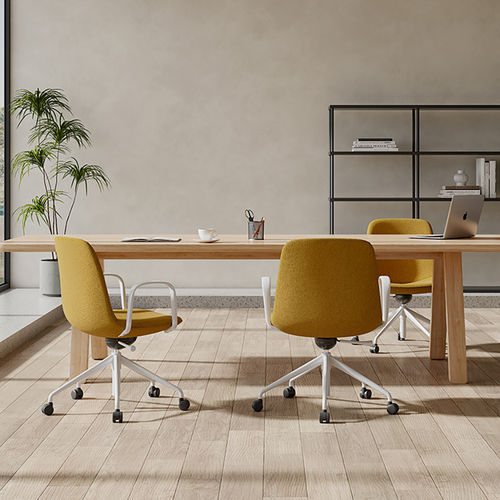 设计办公椅 - Lola 54C-07  - Foshan Orcco Furniture Co., Ltd. - 室内 / 布料 / 抛光铝