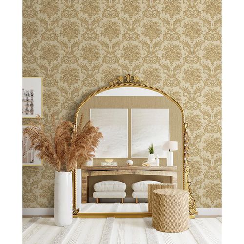 经典风格墙纸 - 1310 SERIES - ADAWALL - 图案 / 仿布 / 灰色