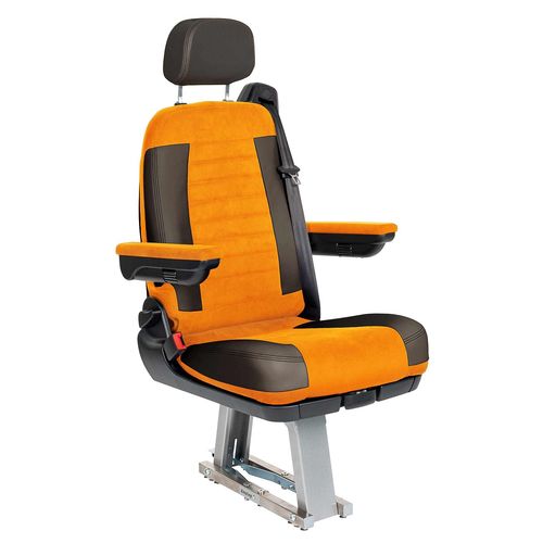 现代风格椅子 - VANX - AUTOLIFT Srl - 室内 / 布料 / 涂漆金属桌脚