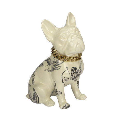 陶瓷雕塑 - FRENCH BULLDOG - Hommés Studio - 不锈钢 / 户外 / 商用