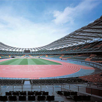 布料建筑膜材 - FGT-800(SHIZUOKA ECOPA STADIUM） - Chukoh Chemical Industries,Ltd. - 玻璃纤维 / 含氟聚合物 / PTFE